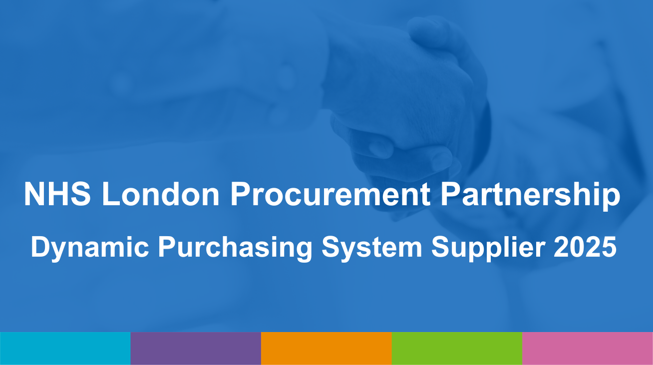 NHS London Procurement Partnership Dynamic Purchasing System Supplier 2025